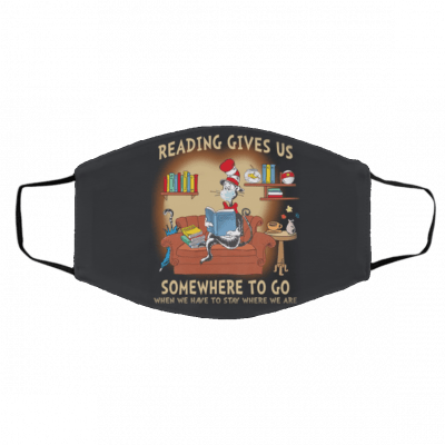 D-r S-eu-ss R-ea-di-ng Give-s U-s So-me-whe-re- T-o G-o Face Mask