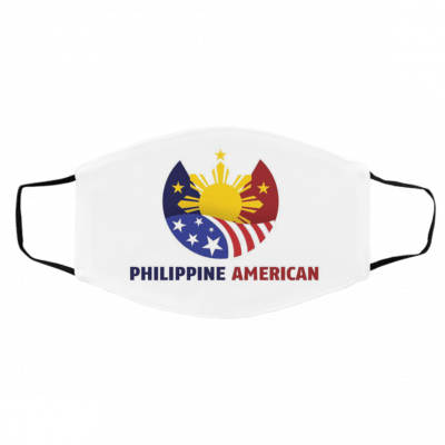 Am-er-ica Is -My Ho-m-e Ph-ilip-pi-nes Is M-y Blo-od Face Mask