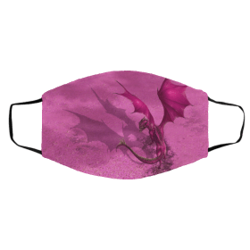 Pi-nk Dr-ag-on D-iab-et-ic Face Mask