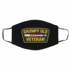 Gru-mp-y O-ld Vet-era-n Face Mask