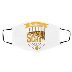 We-lco-me Ba-ck T-o Sch-ool Cu-st-om Face Mask