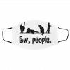 Ew People Black Cat Face Mask