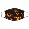 Sp-oo-ky Pum-pk-ins Face Mask