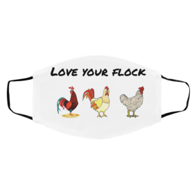 L-o-ve Yo-ur Fl-o-ck 2020 Face Mask