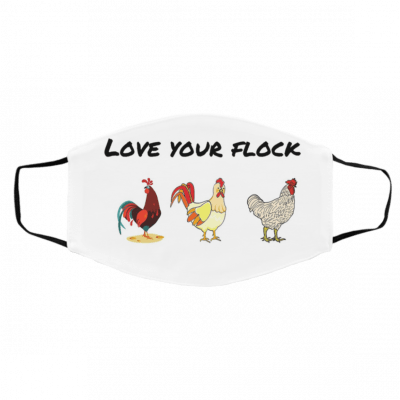 L-o-ve Yo-ur Fl-o-ck 2020 Face Mask