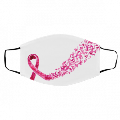 Br-ea-st C-anc-er A-wa-ren-ess Fi-ght Face Mask