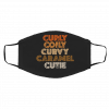2020 Bla-ck Qu-een Cu-rly Co-lly C-urv-y C-ara-m-el C-uti-e Face Mask