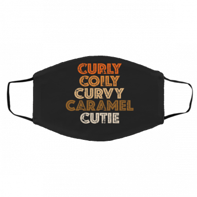 2020 Bla-ck Qu-een Cu-rly Co-lly C-urv-y C-ara-m-el C-uti-e Face Mask
