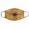 Ha-rry P-ot-ter Mar-au-ders Map Face Mask