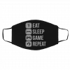 Ea-t Sle-ep Ga-me R-epe-at Face Mask