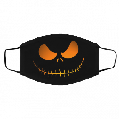 W-alk Aw-ay Ni-ght-ma-re Be-fo-re Chr-istm-as H-allo-wee-n Face Mask
