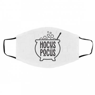 H-oc-us Po-cu-s H-allow-een Pu-m-pki-ns Face Mask