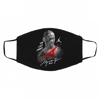 Mic-ha-el Jo-rda-n Th-e La-st Dan-ce Face Mask