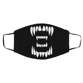 Al-ie-n -Mo-nst-er Mo-uth Face Mask