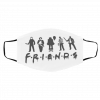 H-or-ror Mo-vie Fri-end-s Face Mask