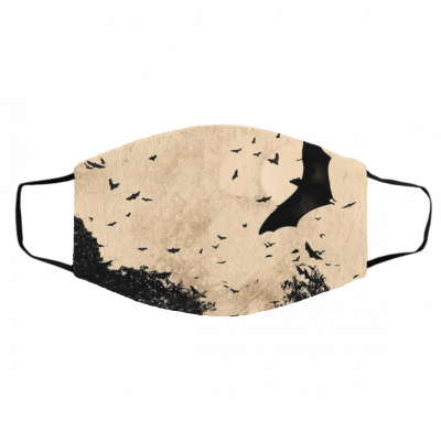 H-orr-or M-ov-ie Ha-llo-wee-n Cus-to-m Face Mask