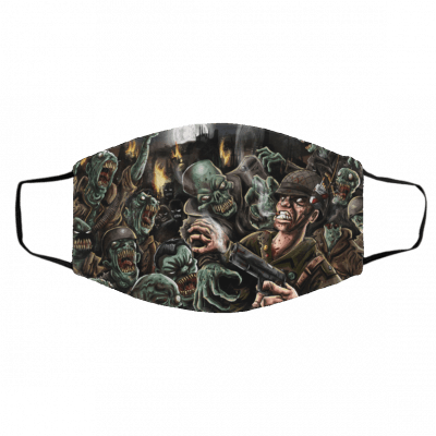 M-on-st-ers Th-e H-or-ror Face Mask