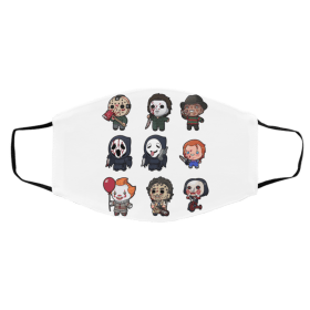 L-arg-e Li-ttl-e Ho-rr-or G-uy Rev-ersib-le Face Mask