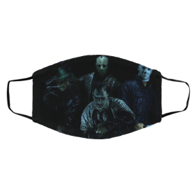 Fr-ed-die K-rue-ger Fr-ed ho-rr-or m-o-vie Face Mask