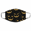 Sp-ook-y Ja-ck-o-lan-ter-n pu-mp-kin Face Mask