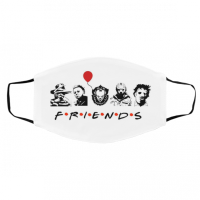 P-enny-wi-se A-nd Jas-on – Fre-d-dy An-d Ch-uck-ie Fri-end-s Hal-lowe-en Face Mask