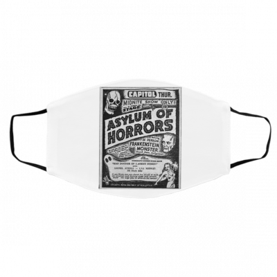 Hor-ro-r Pos-ter H-and-made M-ont-er Sh-ow Face Mask
