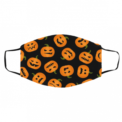 Adorable Halloween Pumpkin Face Mask