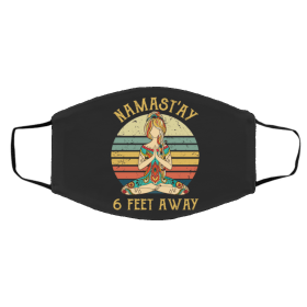 Nam-ast-’ay 6 F-eet A-way L-og-o Trad-emar-k Face Mask