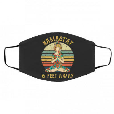 Nam-ast-’ay 6 F-eet A-way L-og-o Trad-emar-k Face Mask
