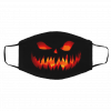 Pu-mp-kin H-allo-wee-n Logo Face Mask
