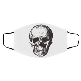 C-ree-py Sk-ull Ha-llow-e-en Ho-cu-s P-ocu-s Face Mask