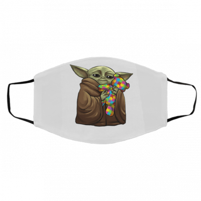 B-aby- Yo-da Hug Autism Bear Face Mask
