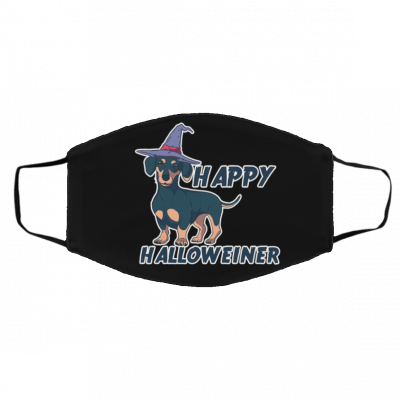 D-og Hall-owee-n Logo Face Mask