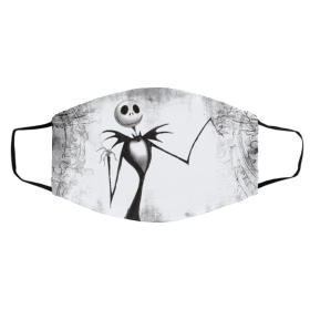 Ja-ck Ske-llin-gton Ha-llow-een Face Mask