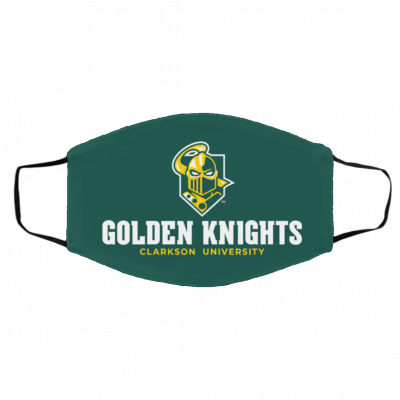 L-ogo Cl-ark-son G-old-en K-nigh-ts Face Mask