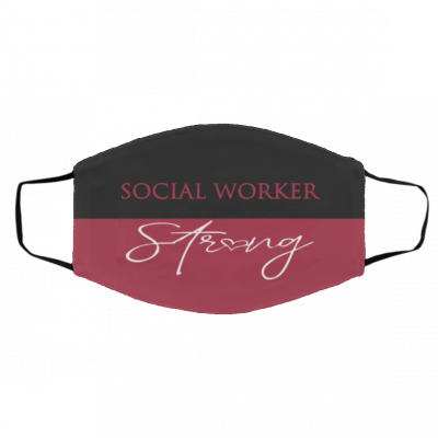Po-st-al W-or-ker S-tr-o-ng Face Mask
