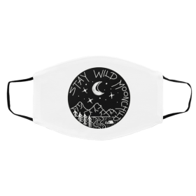 St-a-y W-il-d M-oo-n Chi-ld Face Mask