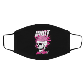 Gr-e-en D-ay Idi-ot Na-ti-on Face Mask