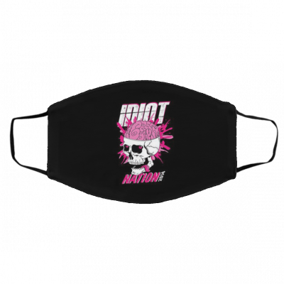 Gr-e-en D-ay Idi-ot Na-ti-on Face Mask