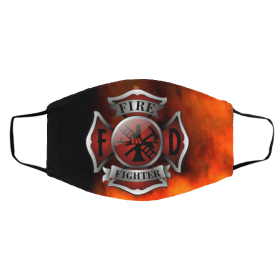 Her-o Fi-ref-igh-ter E-v-er Cu-sto-m Face Mask