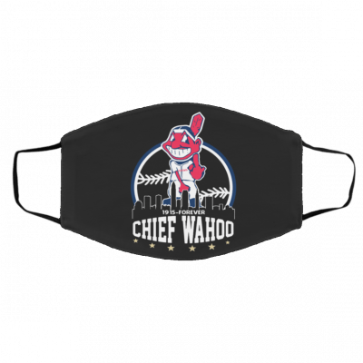 C-hi-ef Wa-ho-o Lo-go Mi-ddl-e Fi-ng-er Face Mask