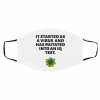 Sta-rte-d A-s A Vi-r-us M-ut-ate-d Int-o A-n I-Q Tes-t Face Mask