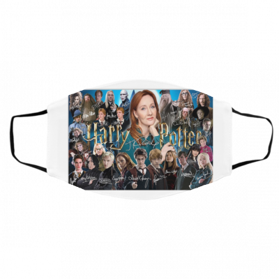 J-K Ro-w-lin-g Ha-rr-y P-ott-er Face Mask