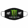 Mo-nst-er E-ne-rgy A-nd Fo-x Rac-ing Face Mask