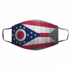 L-og-o Br-an-d O-h-io F-la-g Face Mask