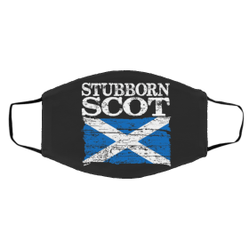 L-og-o St-ub-bo-rn Sc-ot Face Mask