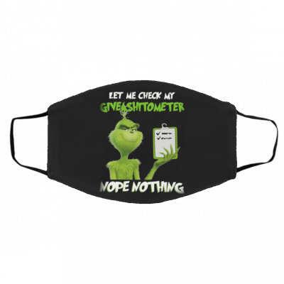 Le-t M-e C-he-ck M-y Gi-vea-shito-me-ter Face Mask