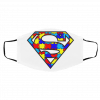 Su-pe-rm-an A-utis-m Face Mask