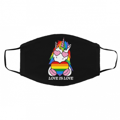 LG-BT-Q Lo-go Tra-dem-ark Lo-ve I-s L-o-ve Face Mask