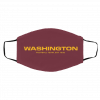 Was-hi-ng-ton Foo-tb-all Te-am,ES-T 19-32 Face Mask